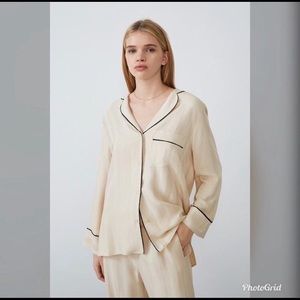 Zara pj shirt